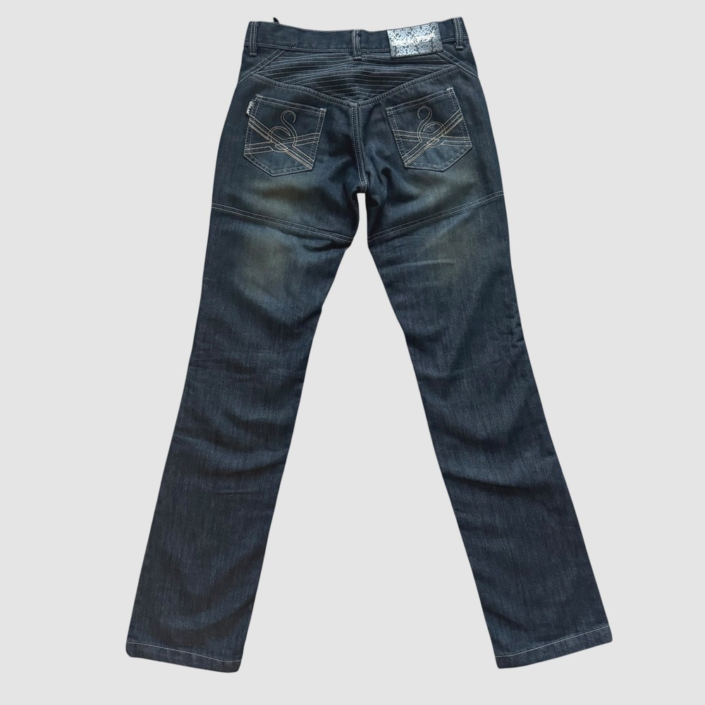 Speed and Strength Womens Kevlar Reinforced Motorcycle Riding Jeans Dark Moto 6 - Picture 2 of 14